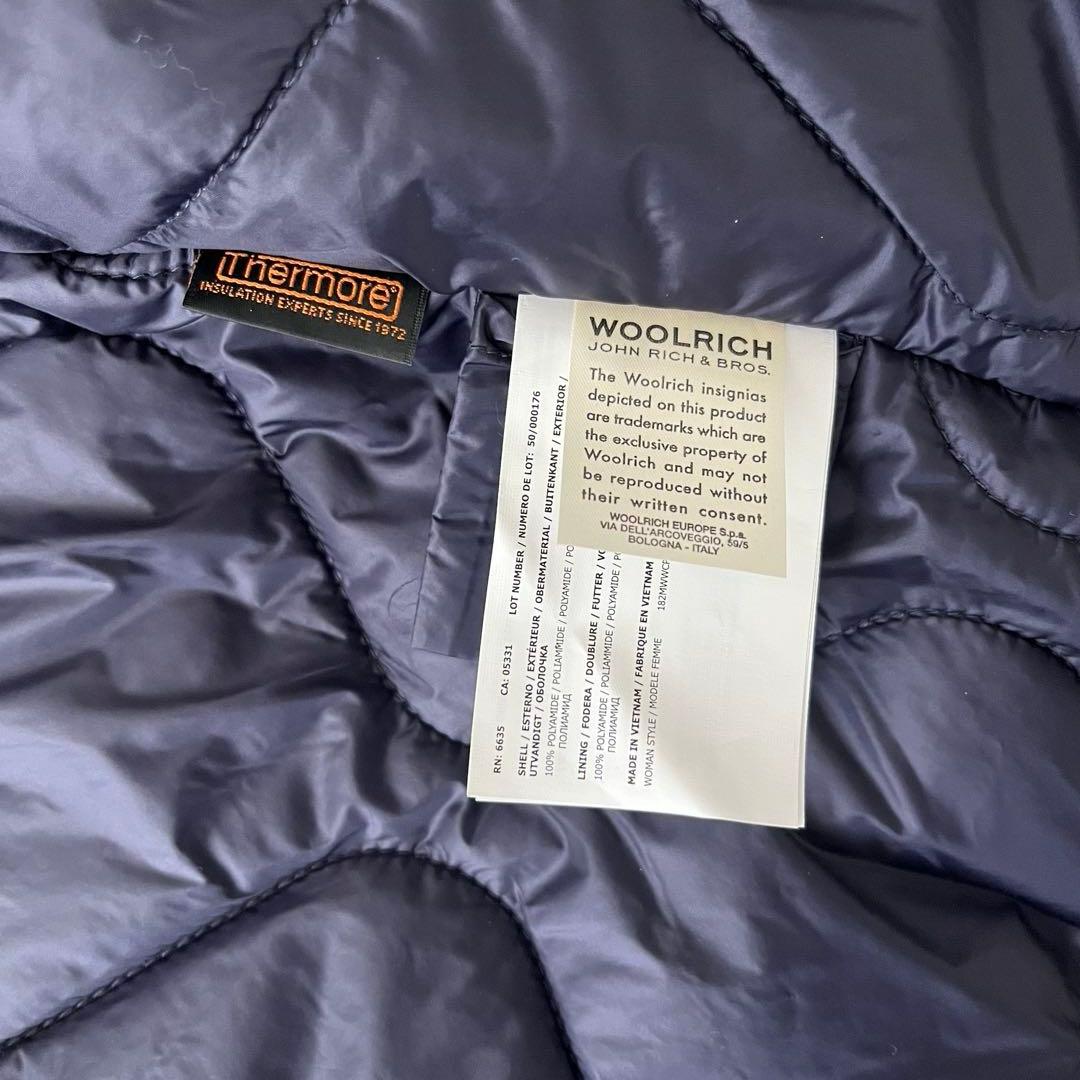 美品♡ウールリッチ ダウンライナー ラビットファー 2way モッズコート S