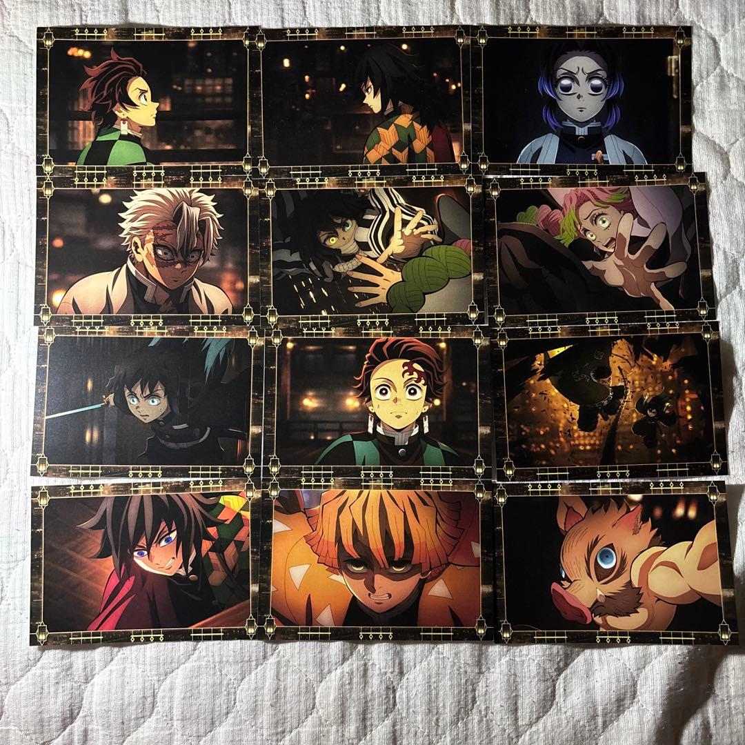 ufotable cafe鬼滅の刃半券ドリンクポストカードコンプリートセット