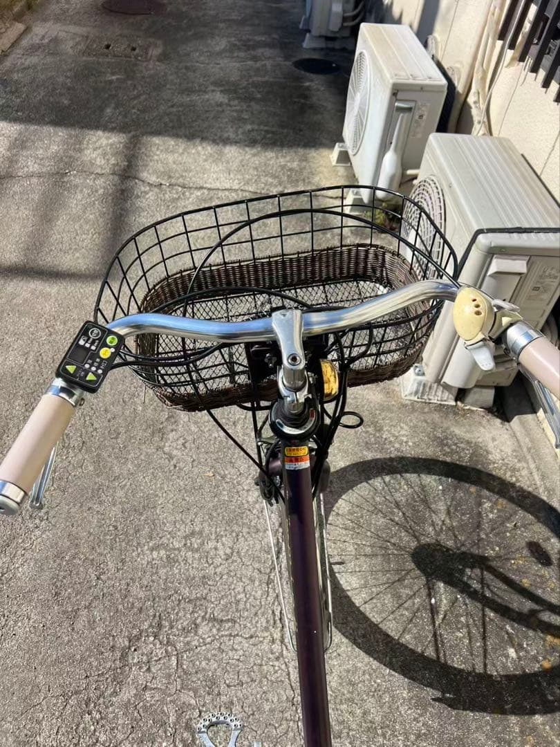 481 Yamaha Pas Mina アルミ 電動アシスト自転車 8.7Ah