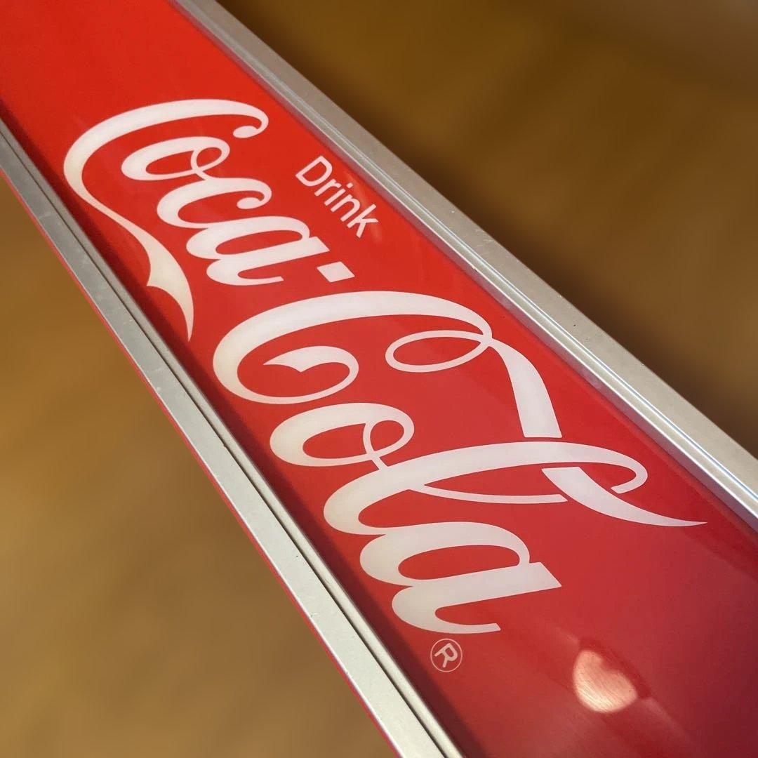 Coca Cola コカコーラ　看板　昭和　レトロ　照明　広告　アンティーク