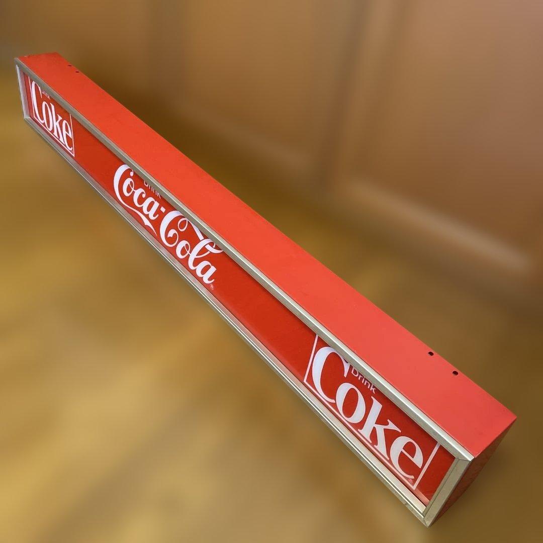 Coca Cola コカコーラ　看板　昭和　レトロ　照明　広告　アンティーク
