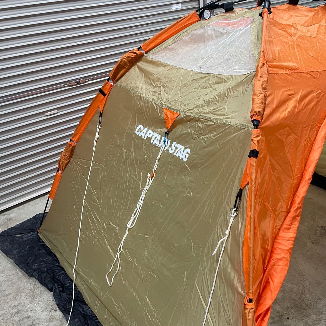 CAPTAIN STAG ワカサギ釣り ワンタッチテント210 m-3131
