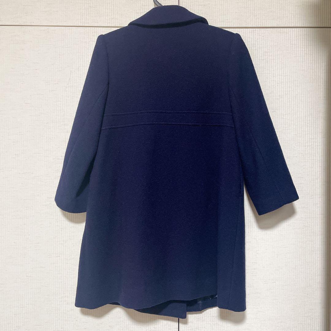 ミキハウス フォーマル 現行品 お受験コート 120 ネイビー - メルカリ