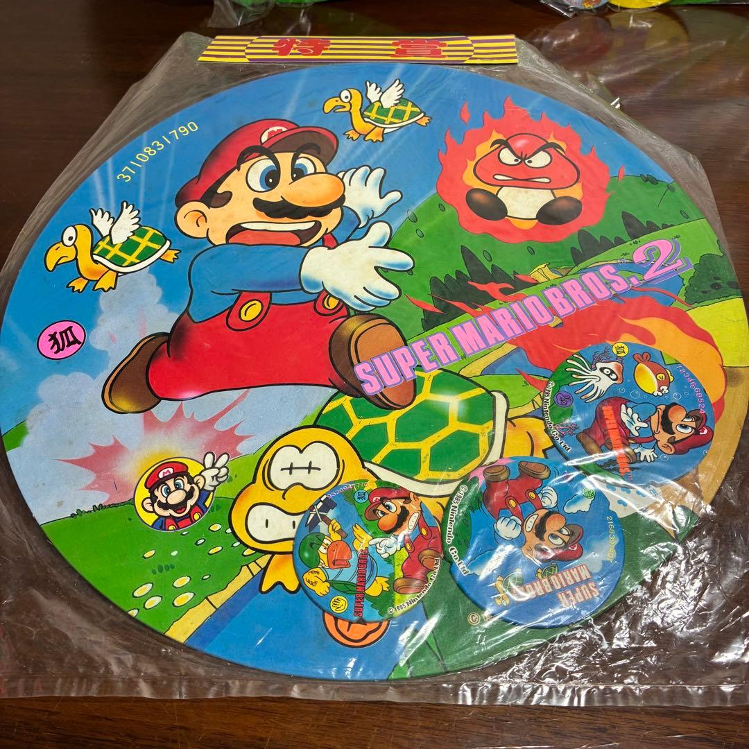 スーパーマリオブラザーズ2 メンコ 5セット - メルカリ