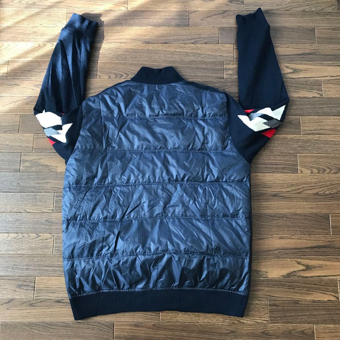 マンシングウェア ハンガリーグースダウンニット　900フィルパワー　ネイビー