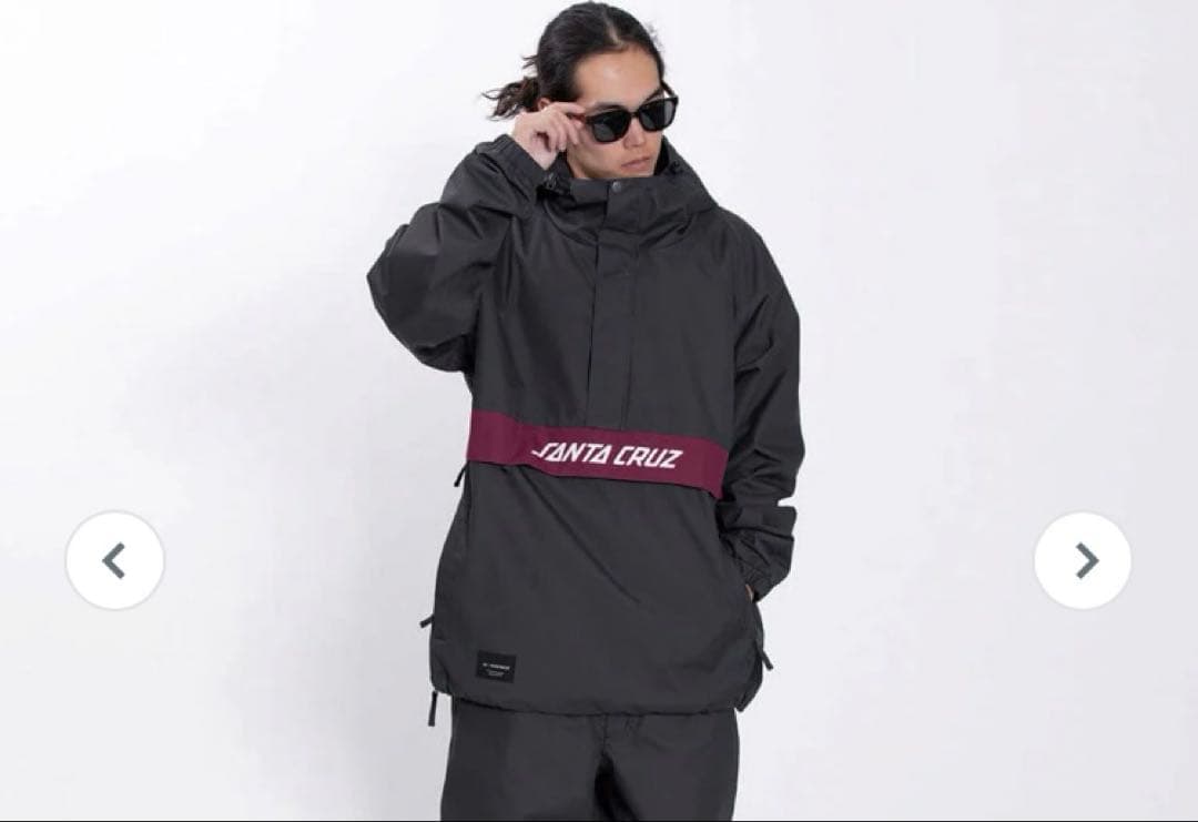 AA HARD WEAR アノラック　ジャケット　サンタクルーズ　コラボ　XL