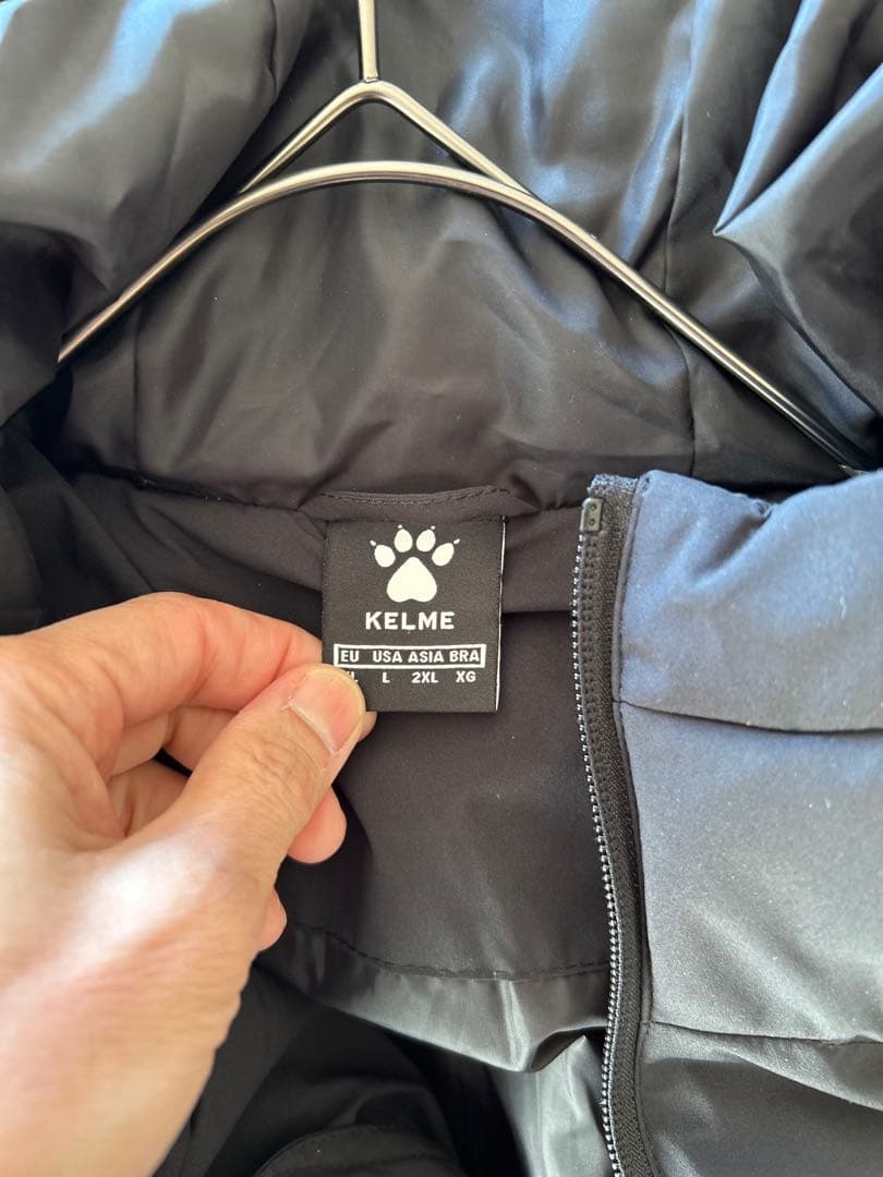 ✨極美品✨KELME ケルメ ベンチコート ロングコート 2XL 中綿 防寒