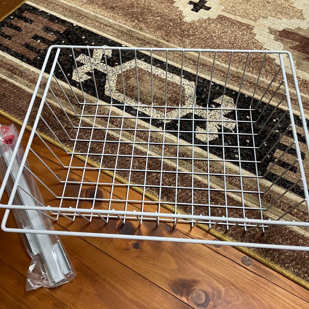 無印ワイヤーバスケット 8個組