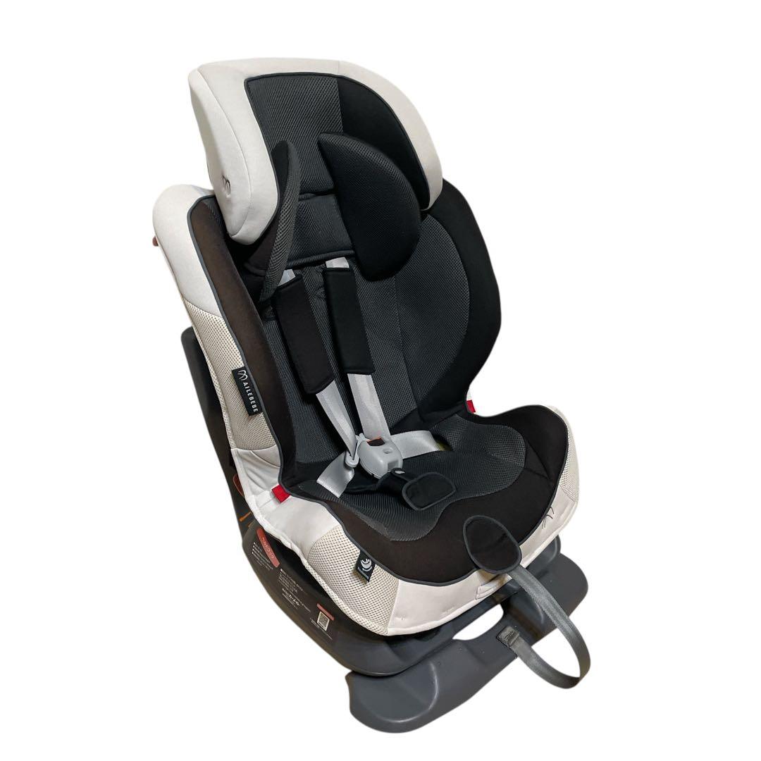 エールべべ　スイングムーンプレミアム　モノブラック　ALC460 ジュニアシート