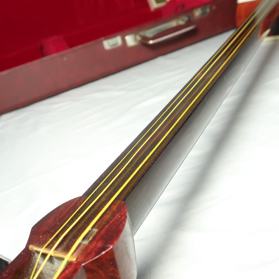 三味線 ハードケース付 撥 付属 東触り 中棹 和楽器