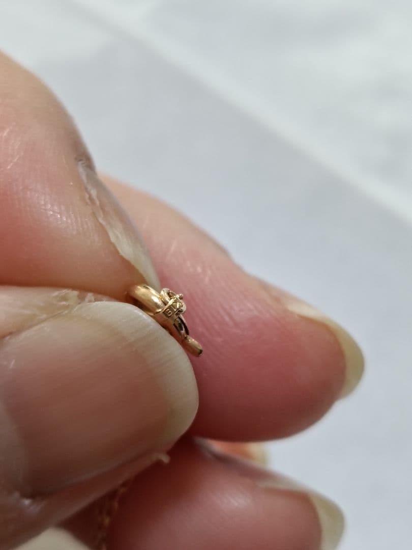 京セラ ピンクサファイア K18 ブレスレット (クレサンベール/9月誕生石