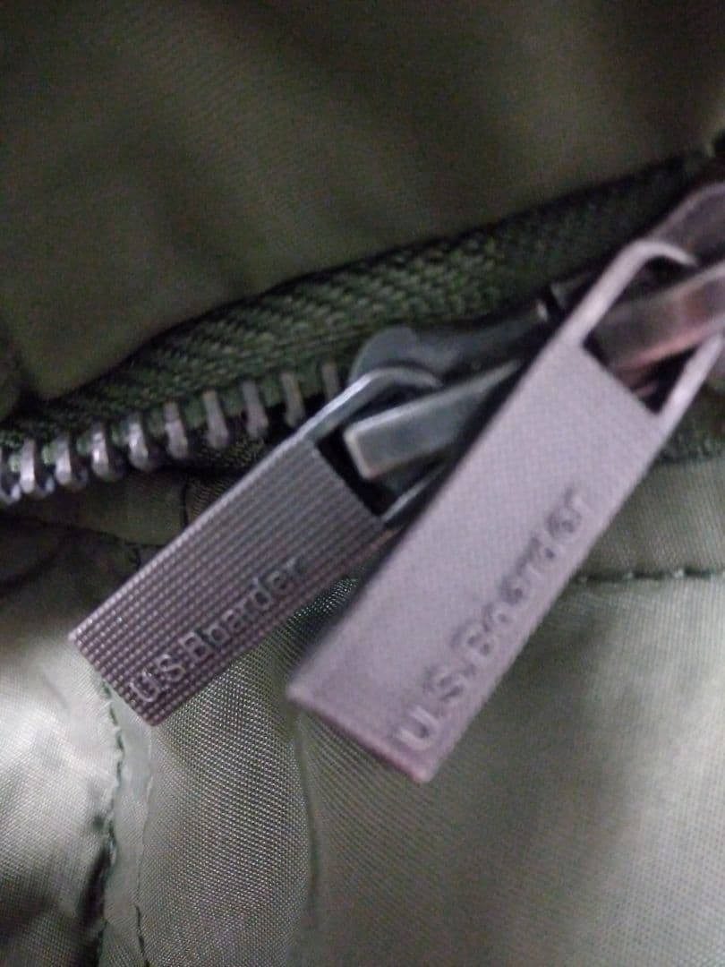 『極美品』MA-1 フライトジャケット U.S BOARDER✨サイズL