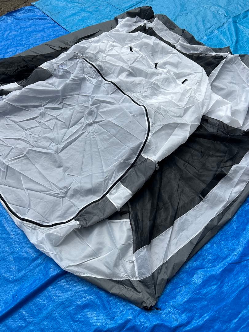 【美品】 FIELDOOR フィールドア トンネルテント620 カーキ