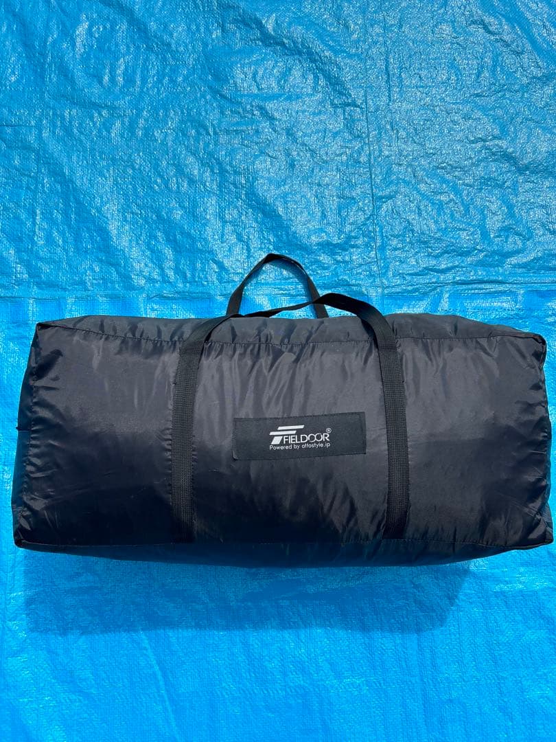 【美品】 FIELDOOR フィールドア トンネルテント620 カーキ