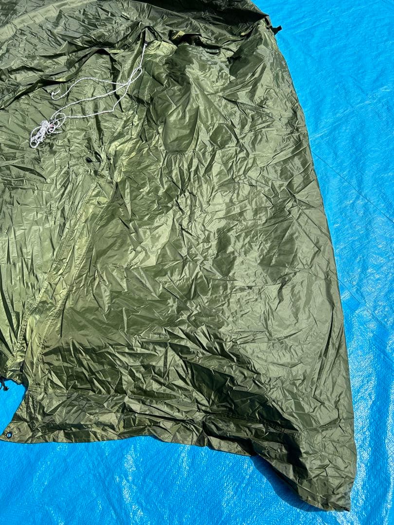 【美品】 FIELDOOR フィールドア トンネルテント620 カーキ