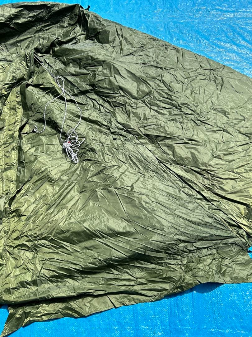 【美品】 FIELDOOR フィールドア トンネルテント620 カーキ