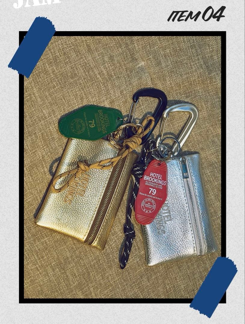 BALMYDAYS MOTEL CHARMPOACHフレームワークキーホルダー