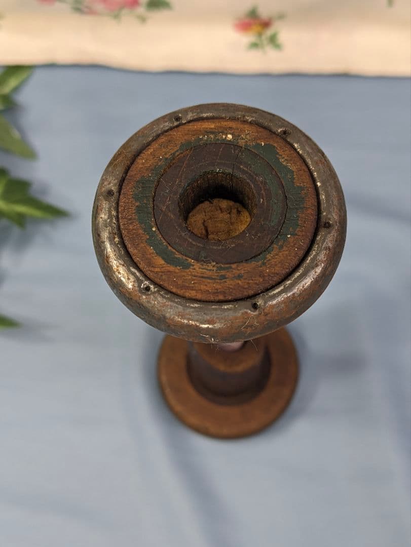 RT-63538専用商品 アンティーク 糸巻き 砂時計2本