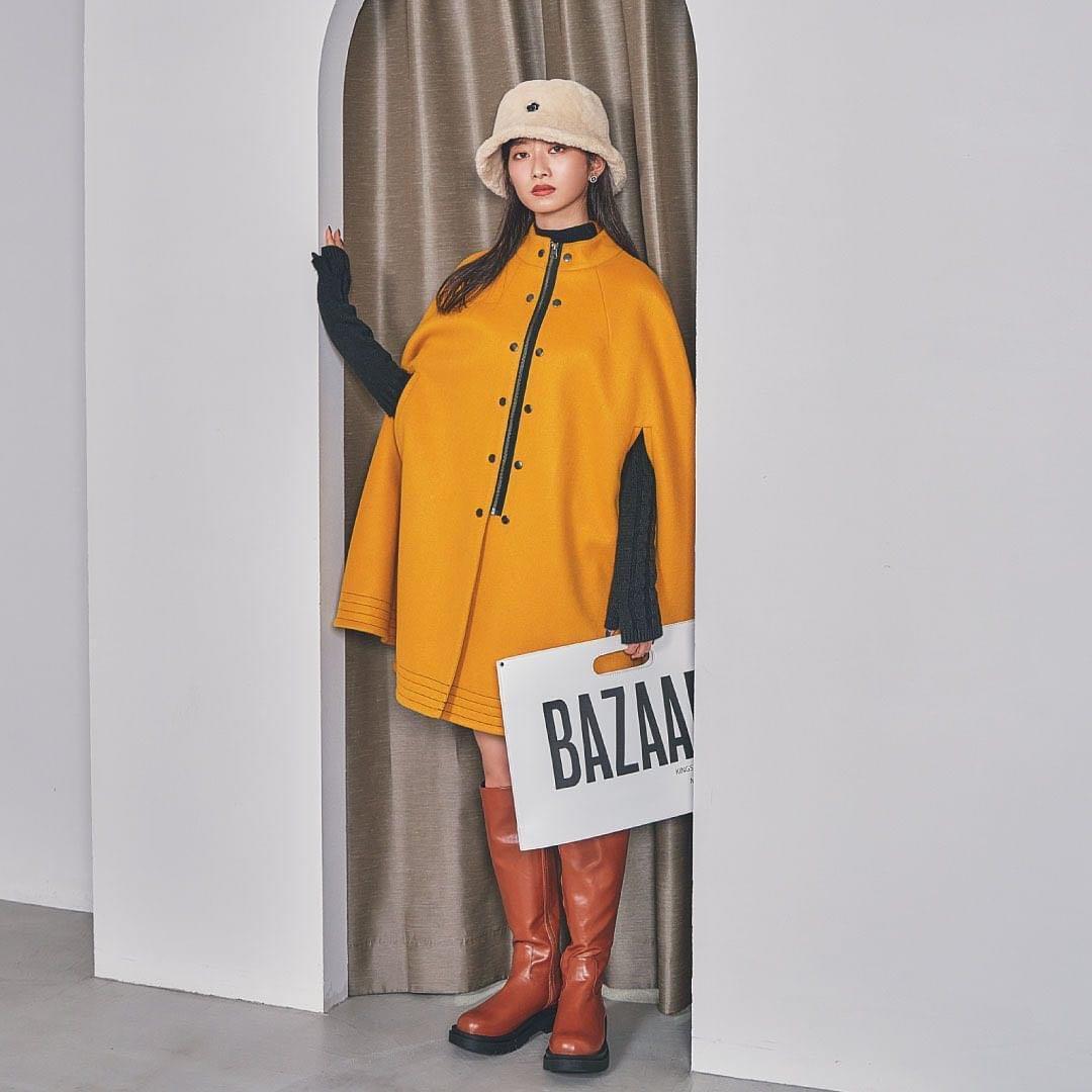 MARY QUANT マリークワント アーカイブポンチョ ロングコー