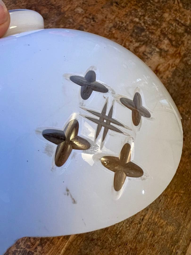 大正ロマン　被せガラス　電笠　切子　カット　アンティーク　照明　灯り　洋館