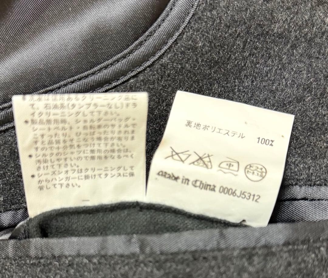 最高級 カシミヤ100％ ロングコート　ブラック