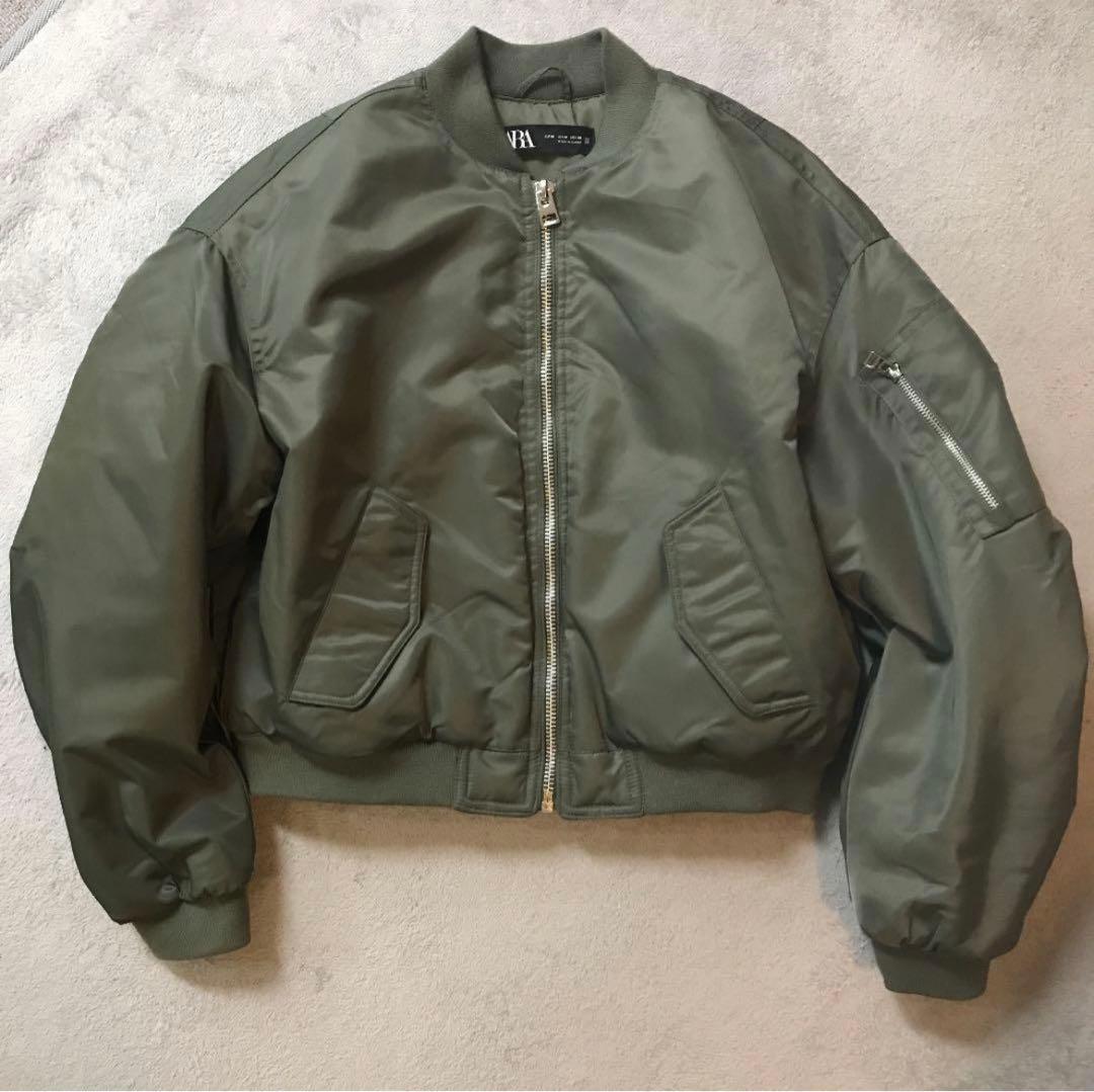ZARA MA-1 ボンバージャケット - メルカリ