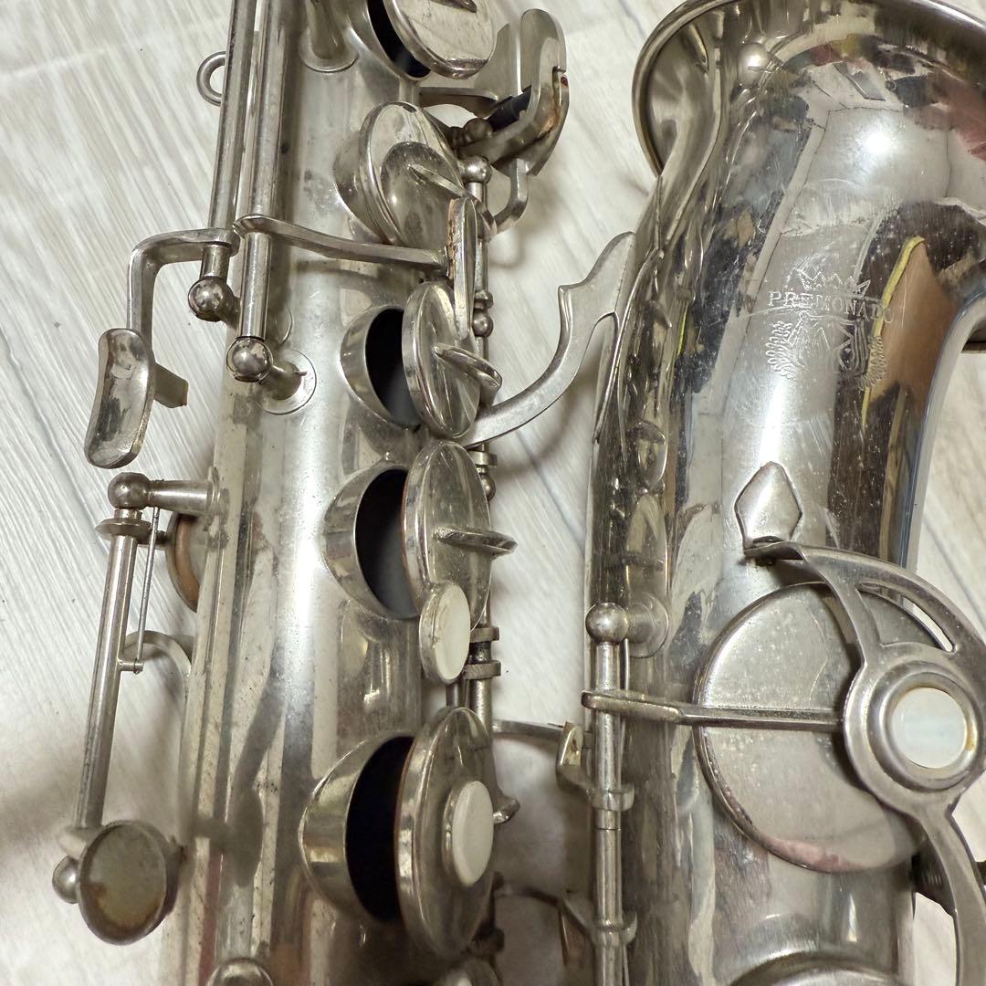 PREMONADOの楽器 プリモント アルトサックス シルバー仕上げ