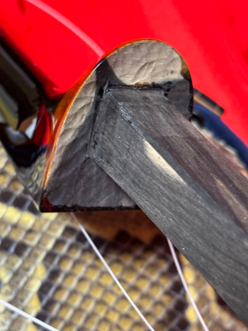 専用。三線■カミゲン黒木 国吉真陽作 本皮■本張り 黒檀 鶉目