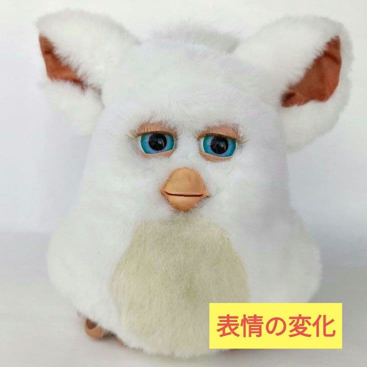 【稼動品】ファービー2 シュガースノー ブルー目 ドイツ語版