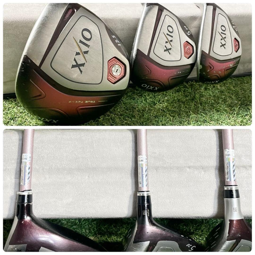 ゼクシオ XXIO オール10代目 ボルドー L ゴルフクラブセット 10本 右