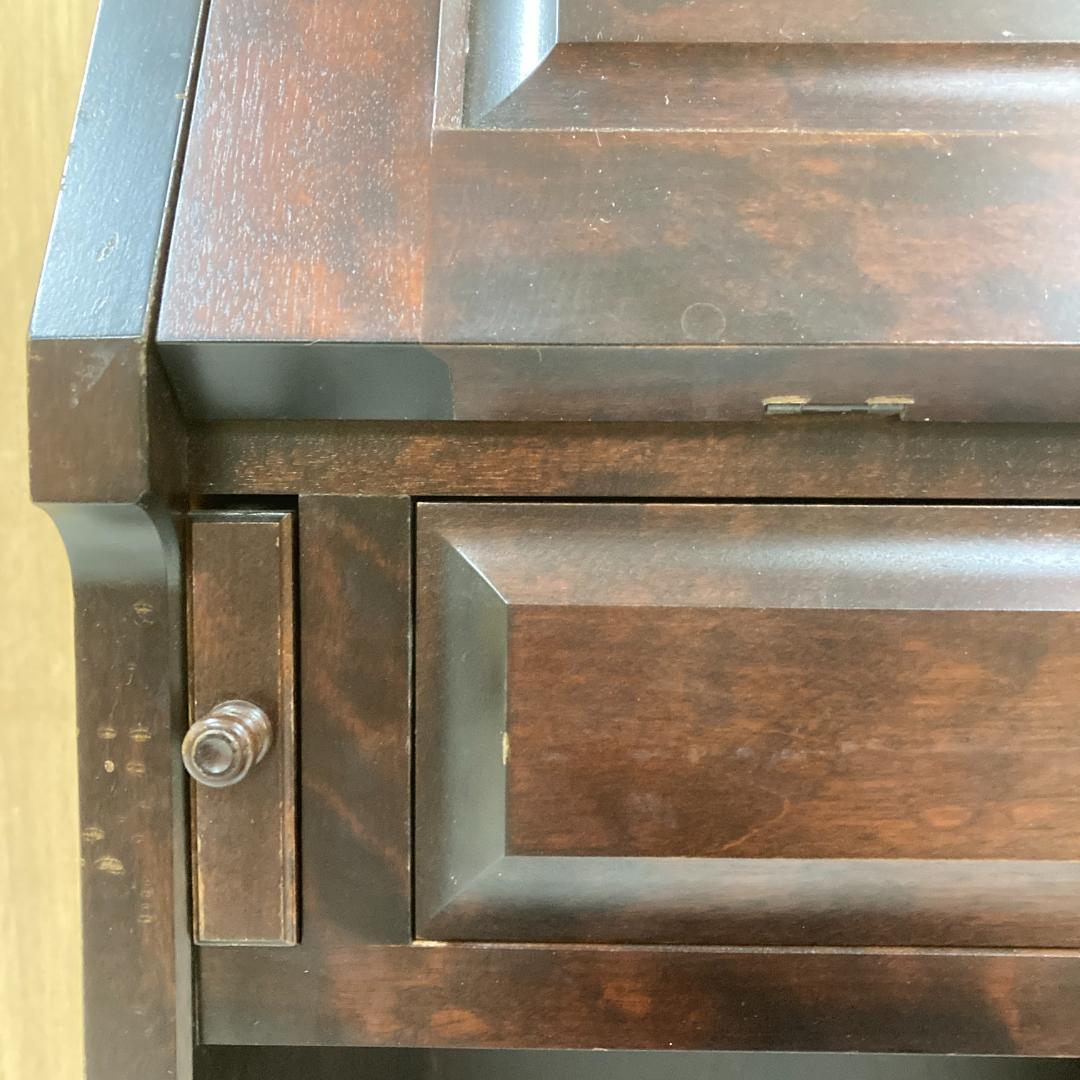 北海道民芸家具　ライティングビューロー　ライティングデスク　学習机