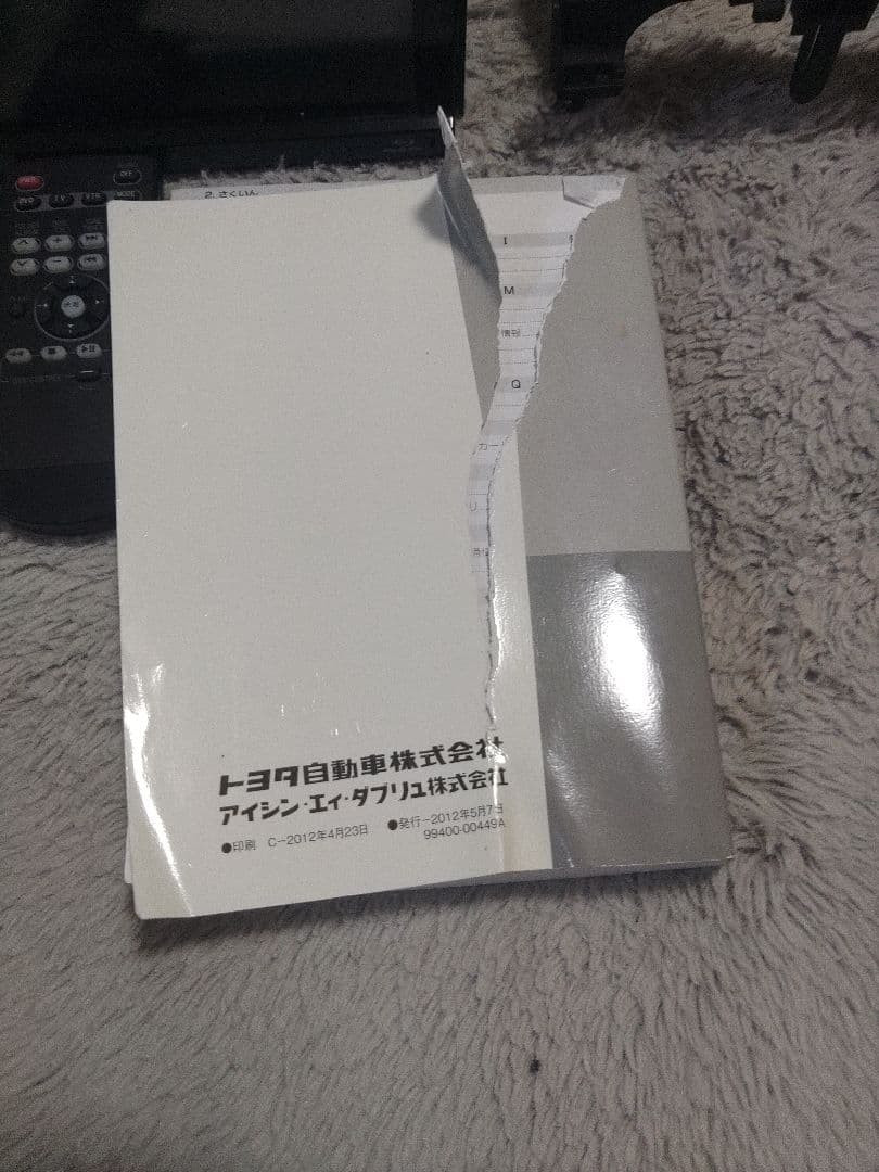 トヨタ　純正ナビ 　NHBA-X62G