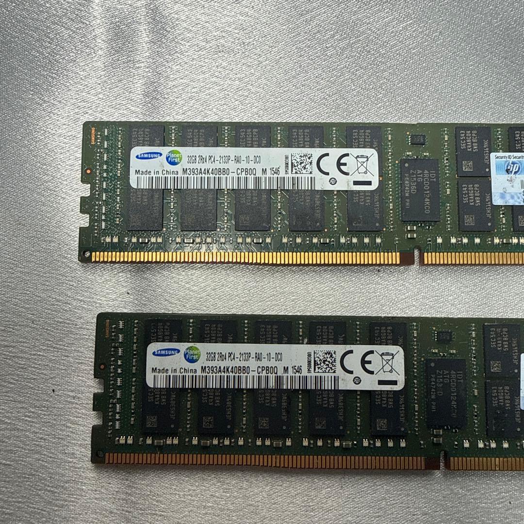 勤*人様 Samsung DDR4 32GB メモリー 2枚セット | 激安通販のイーサプライ
