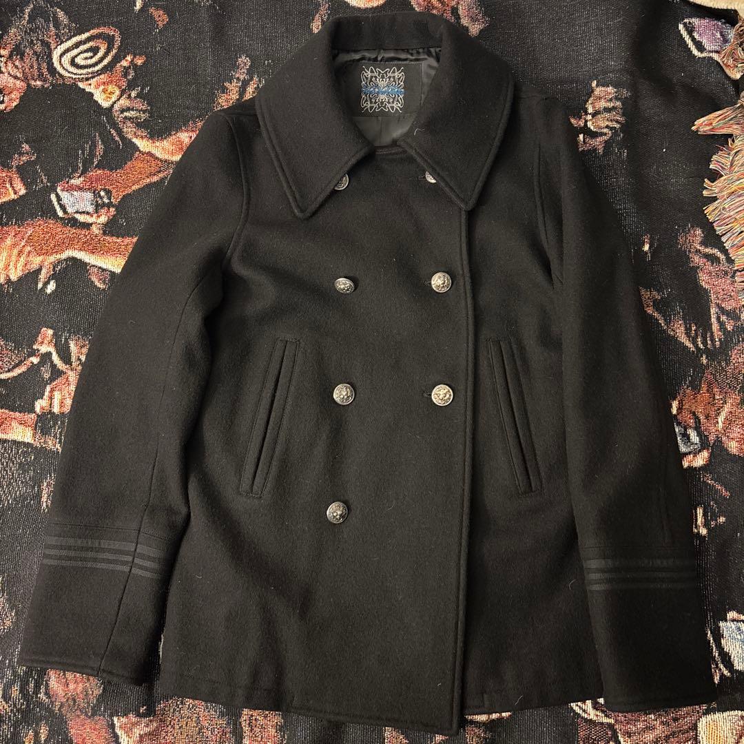 pコート ウールコート darkwear mode ナポレオンジャケット