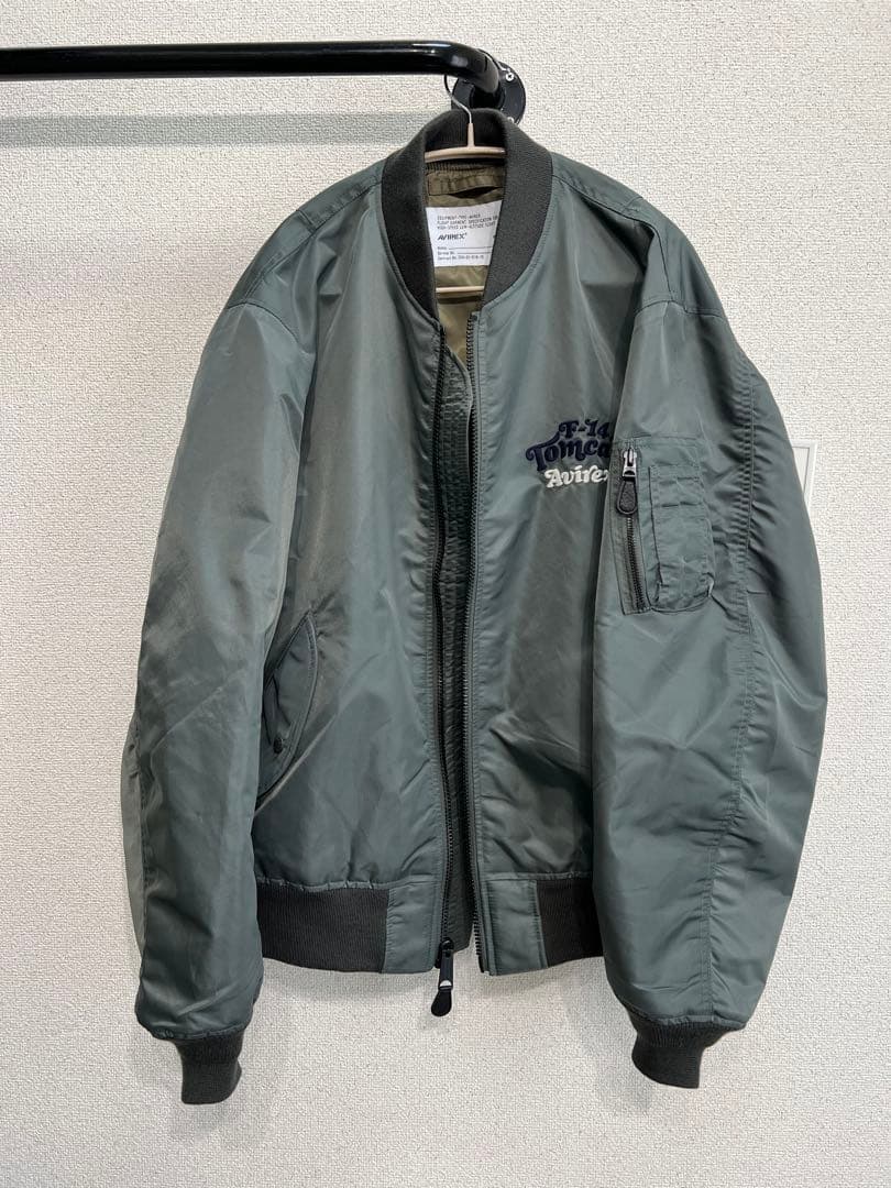 AVIREX MA-1 TOM CAT LIGHT MA-1 トップガン　ＸＬ