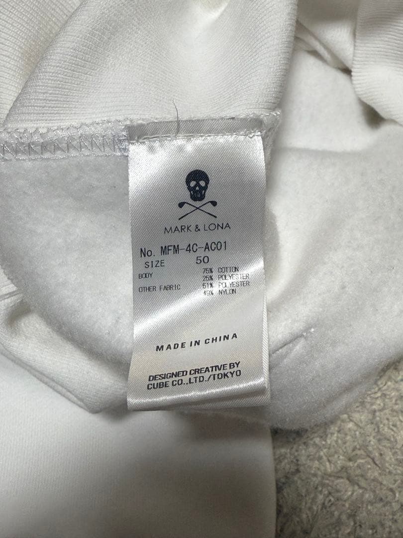 MARK & LONA プルオーバーパーカー 50 完売品