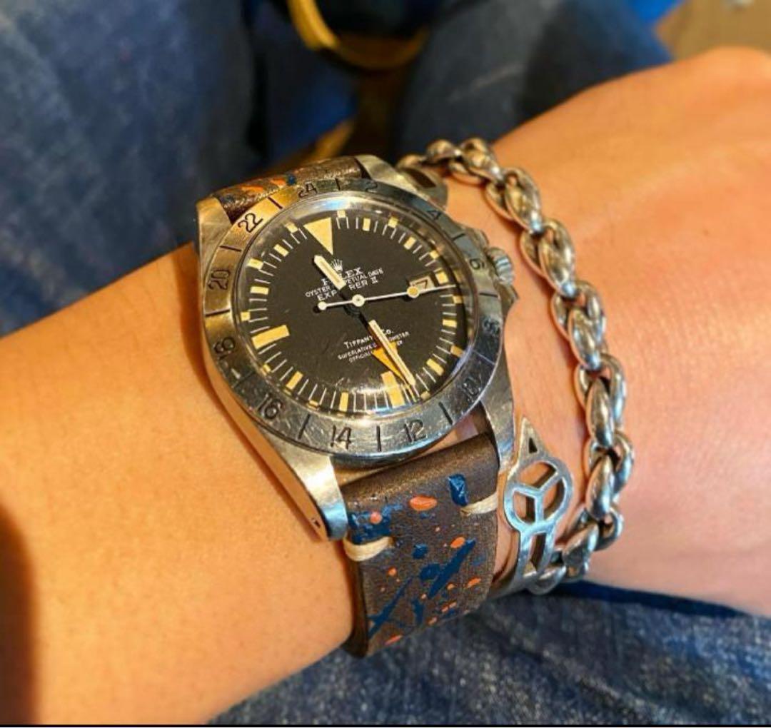 希少 キムタク着 Vintage Rollies バングル ブレスレット - メルカリ