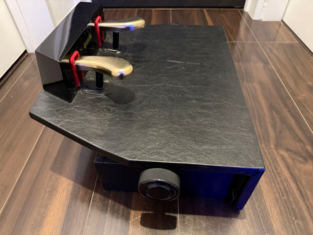 Yamaha ダブルペダル 黒　HP-705の足台・補助ペダル