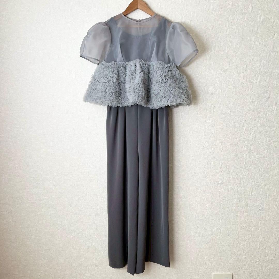 niana オーガンジートップス オールインワン 2ピースセット オケージョン