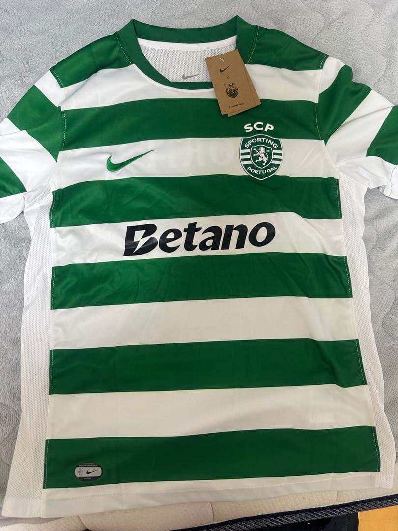 守田英正 日本代表 ユニフォーム スポルティング ナイキ 紙タグ 新品未