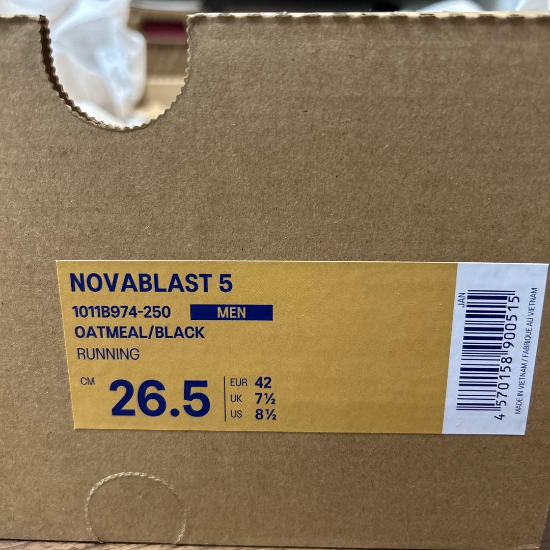 ASICS NOVABLAST 5 26.5cm ノヴァブラスト5
