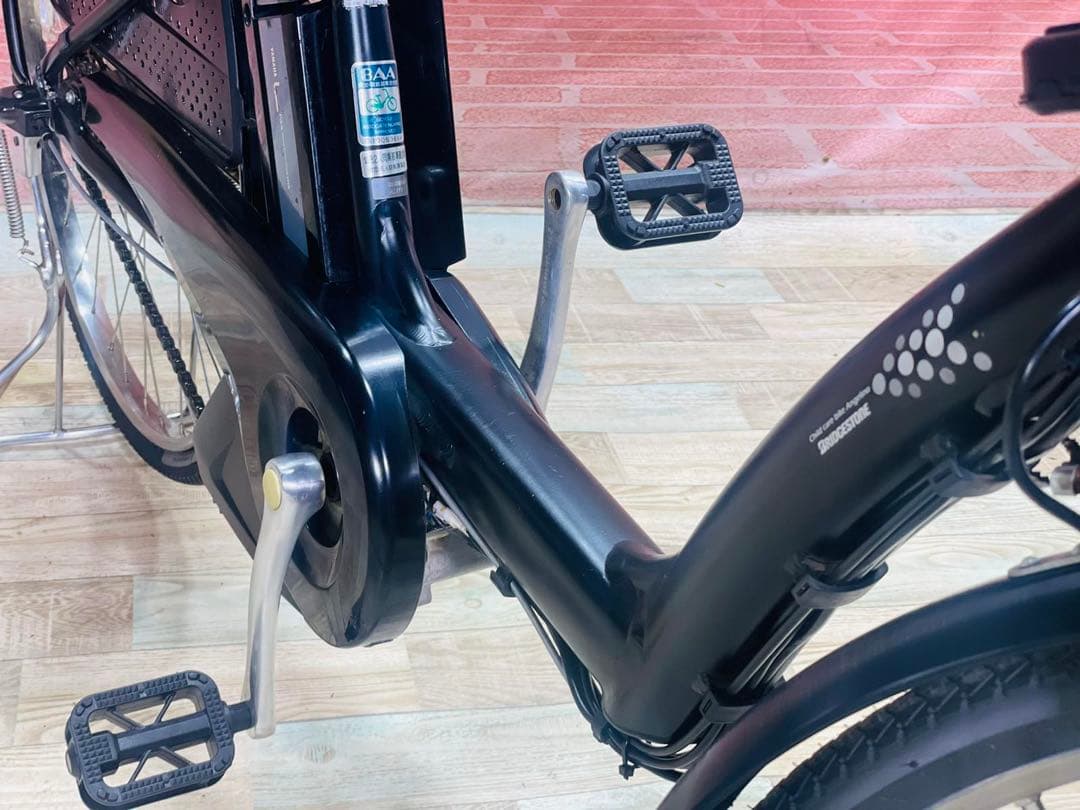 K2449 電動自転車 ブリヂストン アンジェリーノ子供乗せ 26インチ送料無料