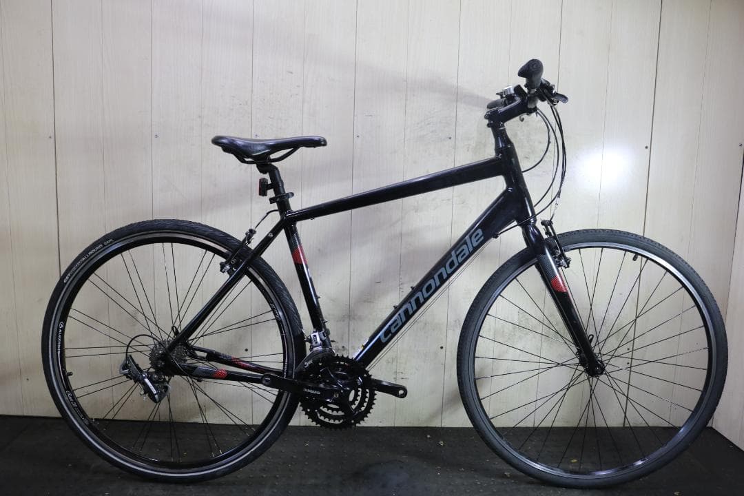 キャノンデール QUICK7 アルミ 24速 500mm 黒 クロスバイク