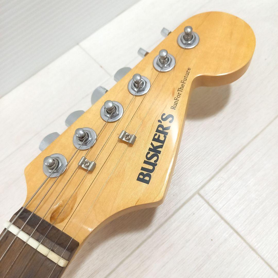 セット1 BUSKER'S BST-2H ストラトキャスター シースルーレッド