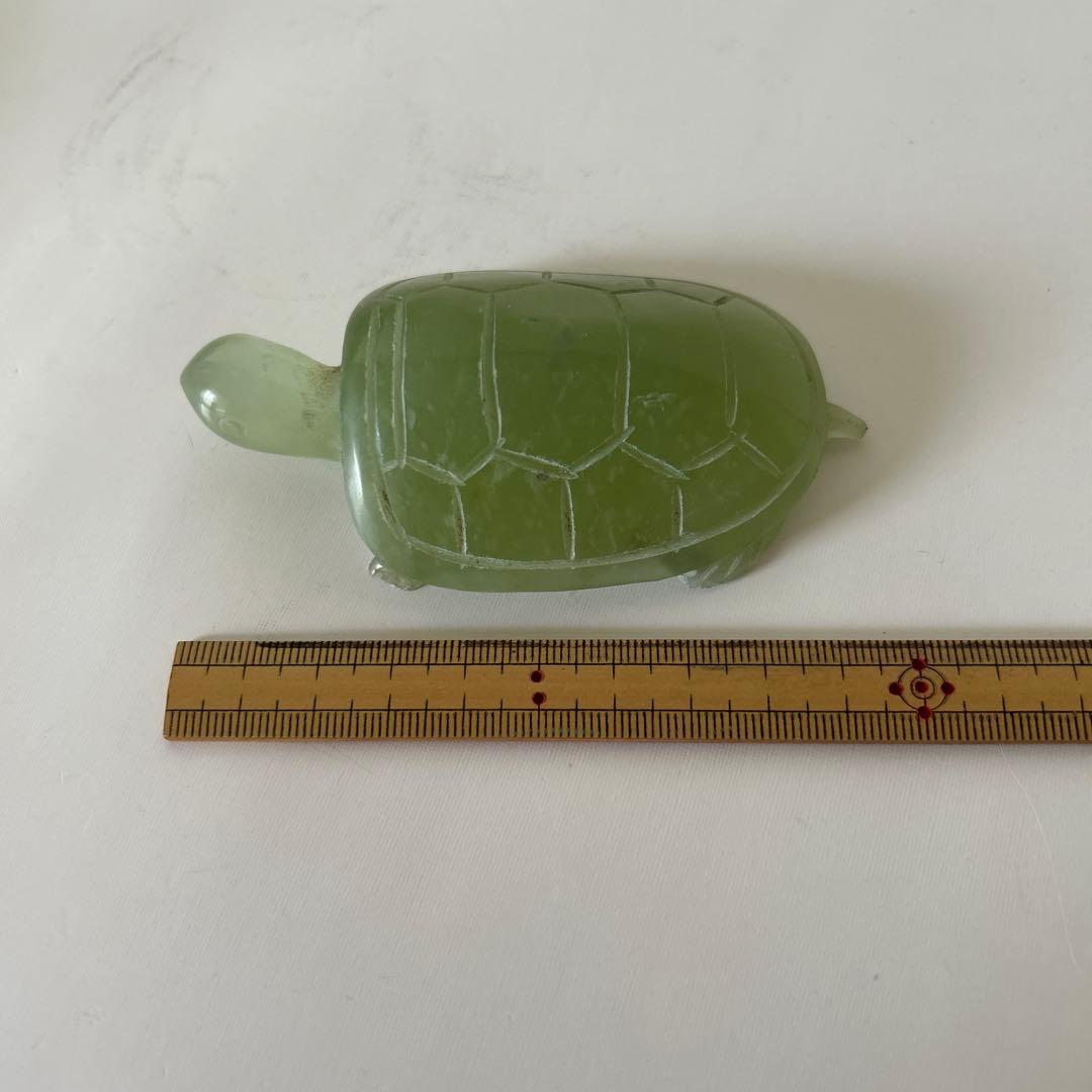 中国美術翡翠　置物2点　アンティーク