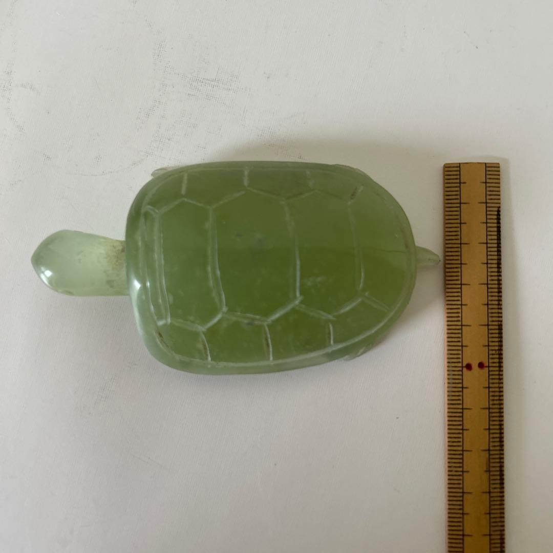 中国美術翡翠　置物2点　アンティーク