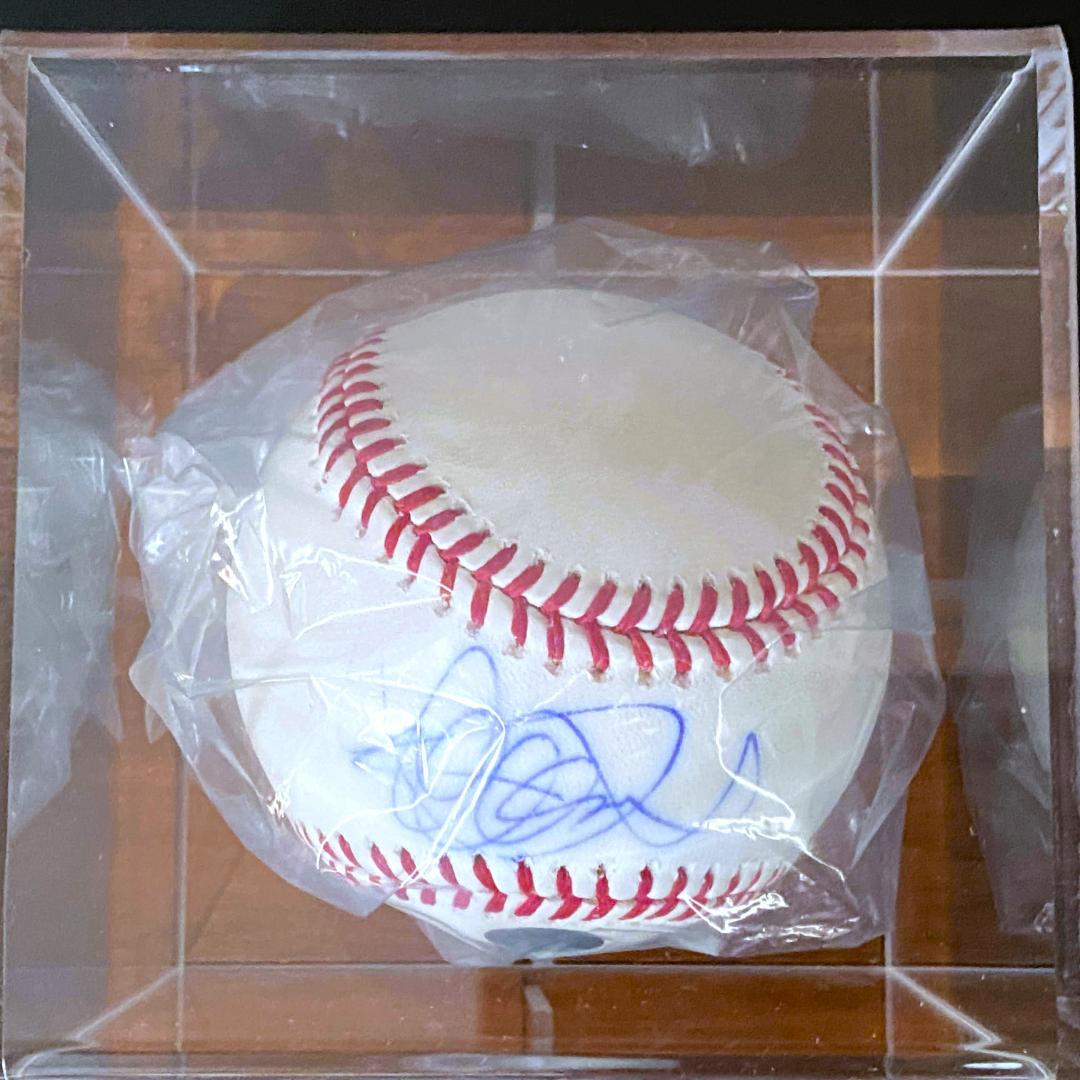【至宝】イチロー★直筆サインベースボール★写真付き