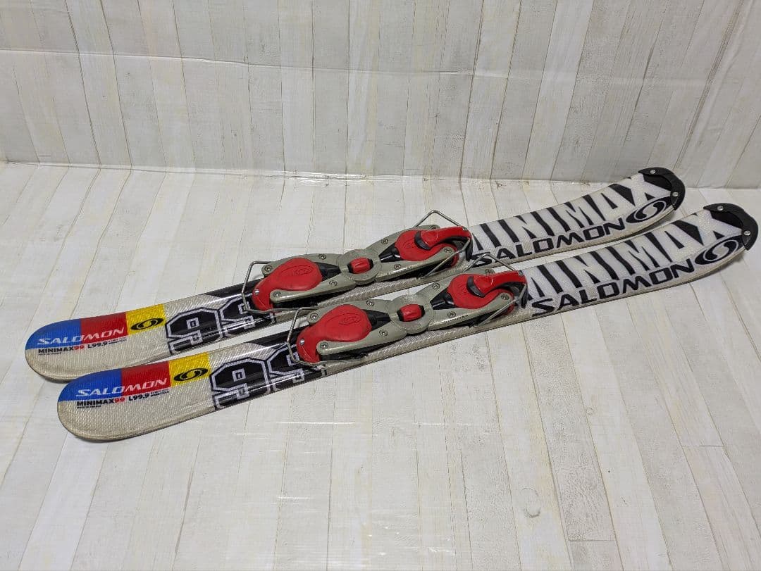 SALOMON MINIMAX 99 ショートスキー スキーブーツ セット