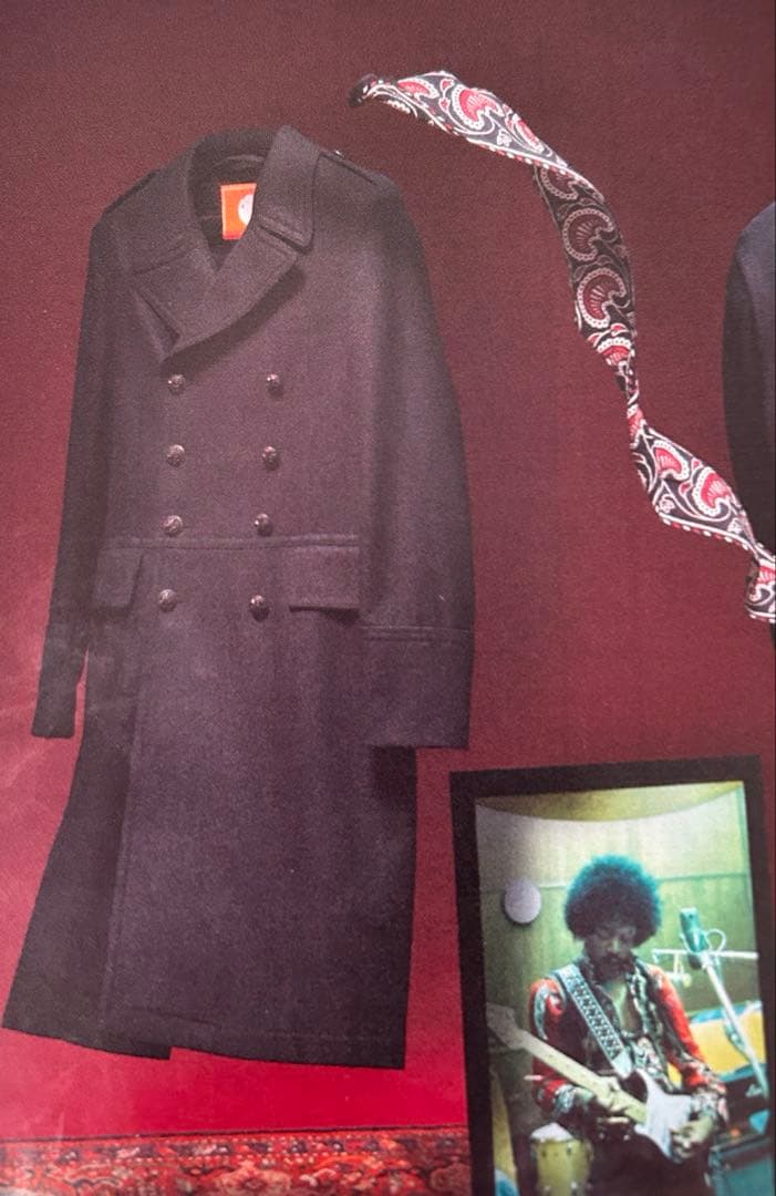 希少】Prettygreen × Jimi Hendrix blackcoat Pretty Green (Jimi