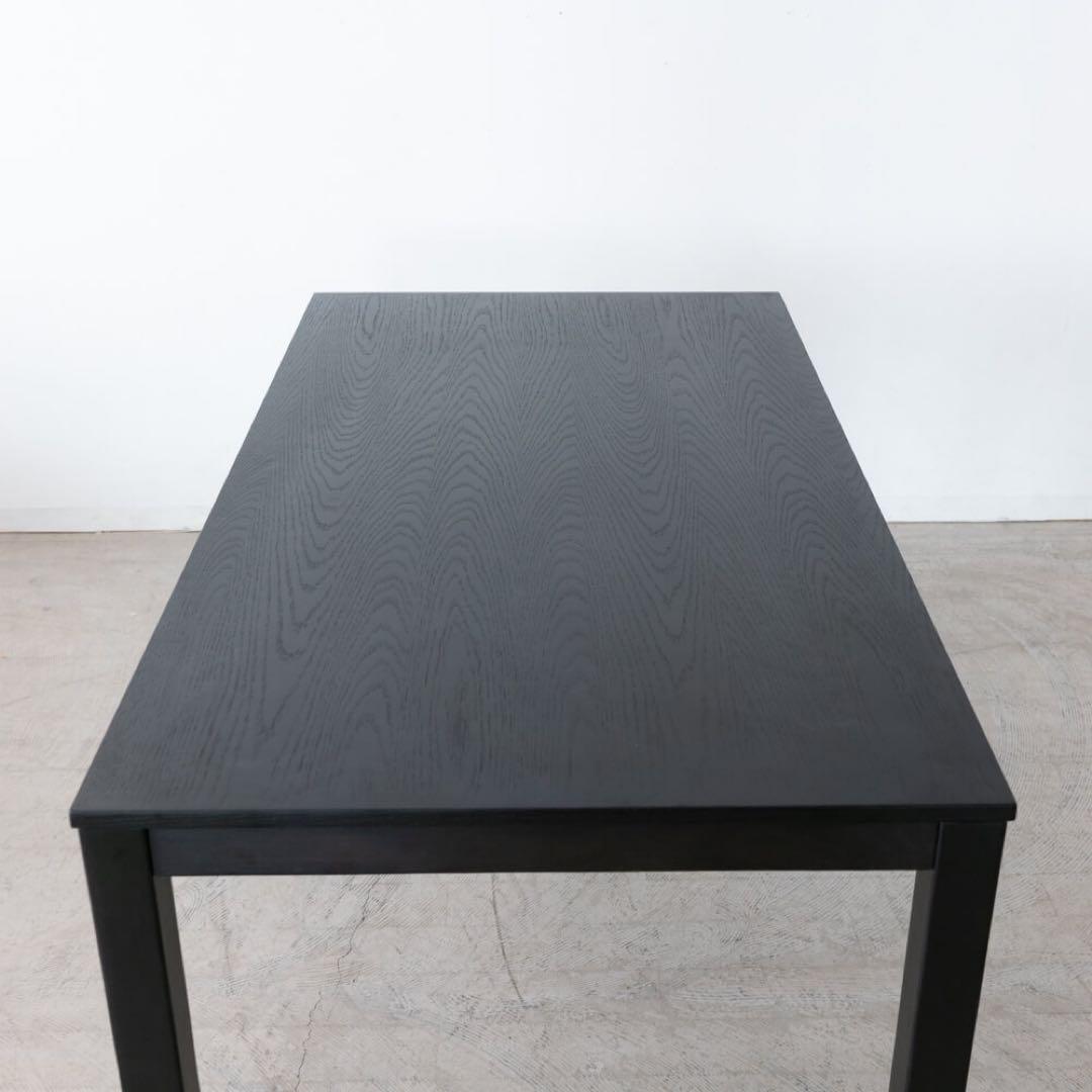 ダイニングテーブル F6-109BK オーク材突板 / ウレタン塗装